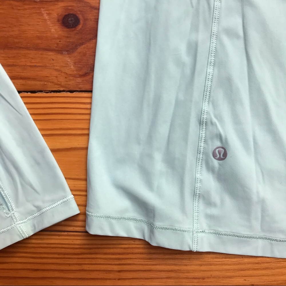 Lululemon Mint Half Zip Hoodie, EUC, 10 - Picture 14 of 16